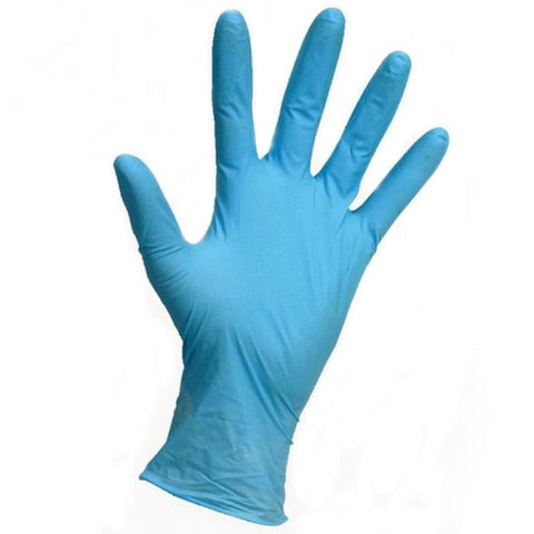 Nitrile Disposable Gloves Blue Pack 100
