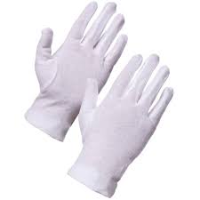 COTTON GLOVES LINT FREE SIZE LARGE