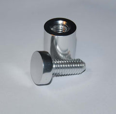 Barrel Fixings Available in 2 Finishes