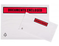 Documents Enclosed Wallets Printed Pack 500