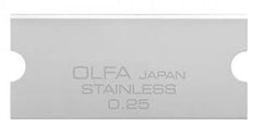 Olfa 40mm Stainless steel replacement blades for GSR-2 Pack of 6