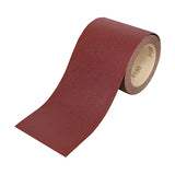 Sandpaper Roll - 120 Grit - Red 115mm x 10m