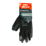 Durable Grip Gloves - PU Coated Polyester Medium